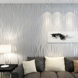 Stripes Geometric 3D Wallpaper
