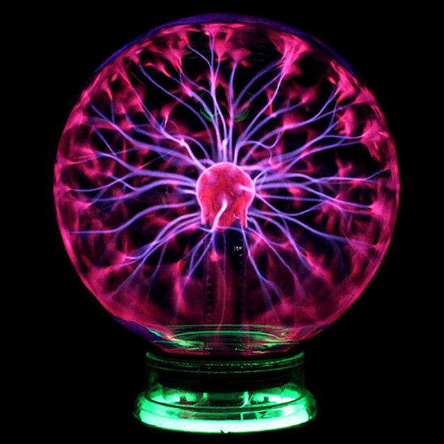 Novelty Glass Magic Plasma Ball Lamp